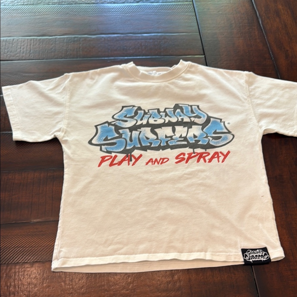 Zara Cream Short Sleeve Tee